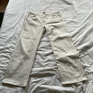 Khaite off white Wendell jeans size 27